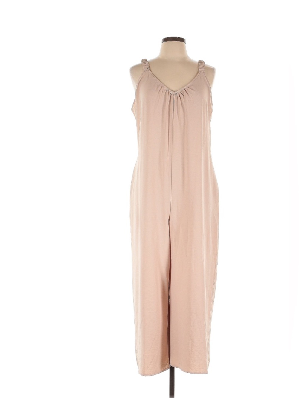 Maurices Blush Beige Smocked Waist Top